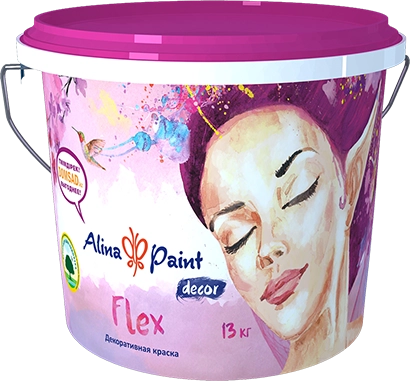 Декоративная краска Alina Paint Flex